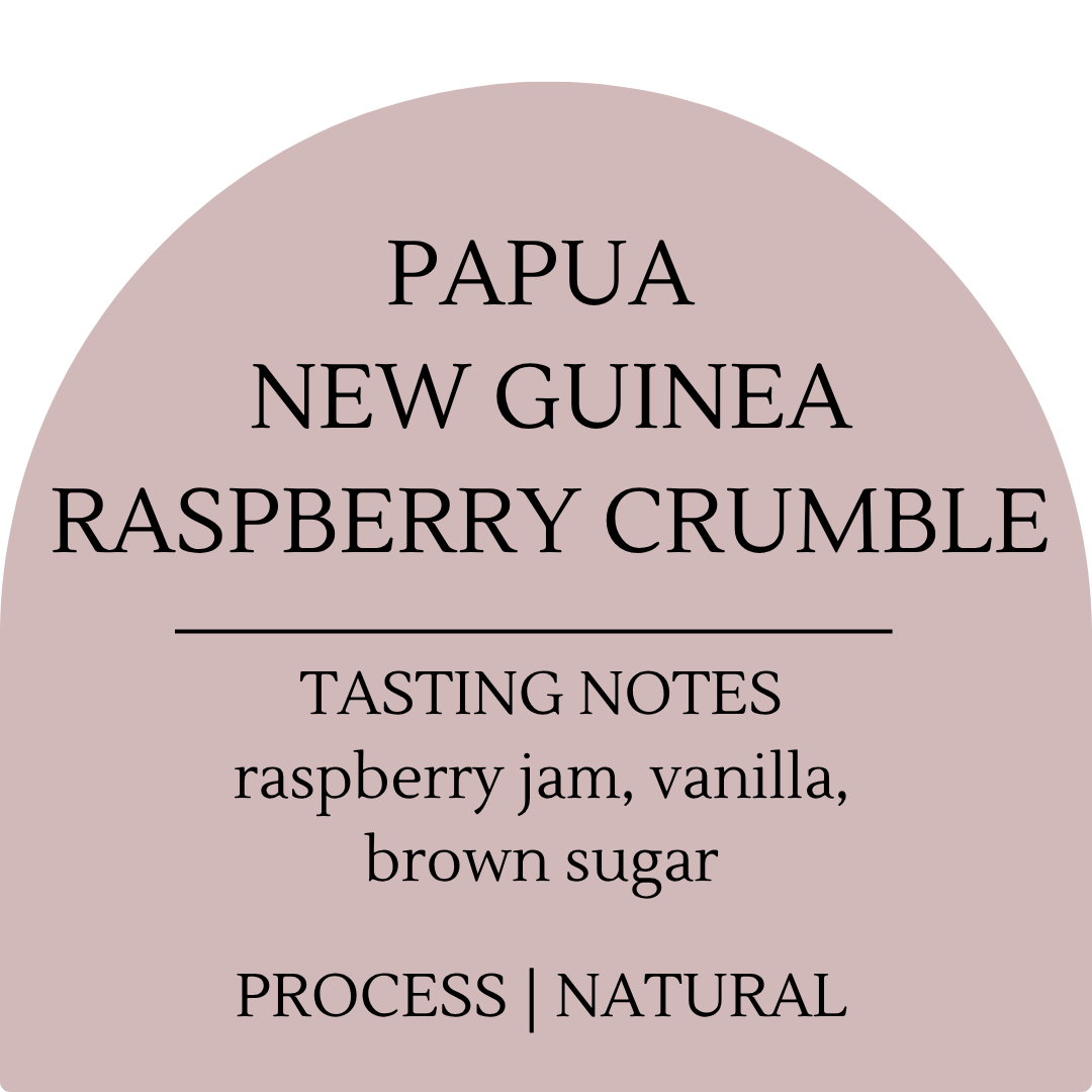 Papua New Guinea Raspberry Crumble